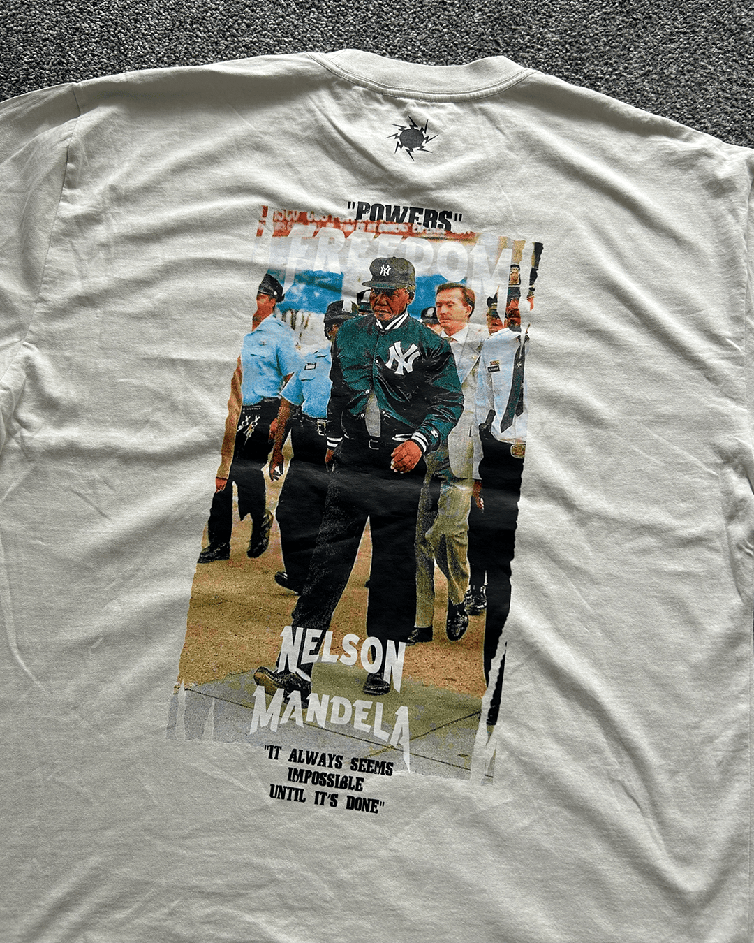 Mandela "Freedom" Tee (7 Yearrs) XL