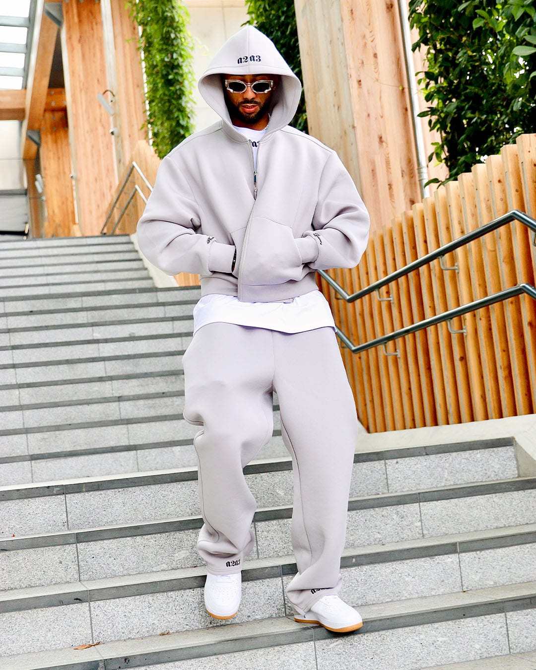 Alpha Tracksuit Wolf Grey - Full Tracksuit