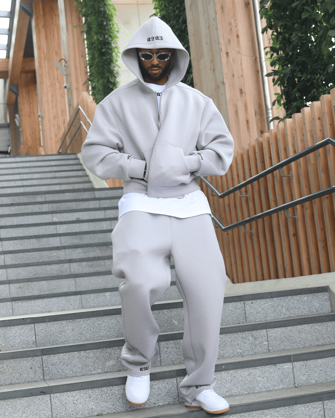 Alpha Tracksuit Wolf Grey - Full Tracksuit