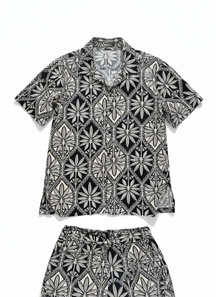 Palm tree two-piece