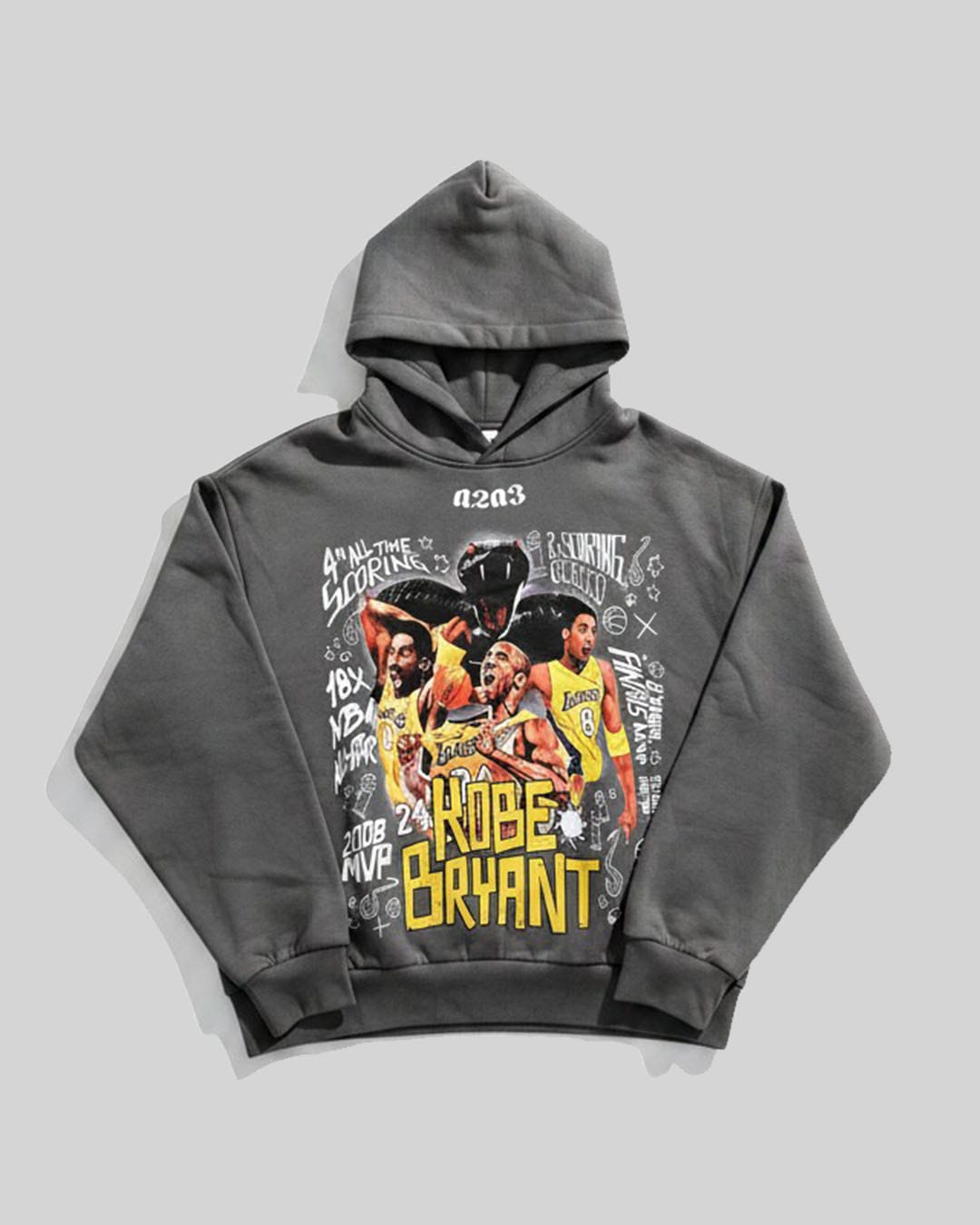 Kobe 'Mamba'  V.2 (Cool Grey Hoodie)