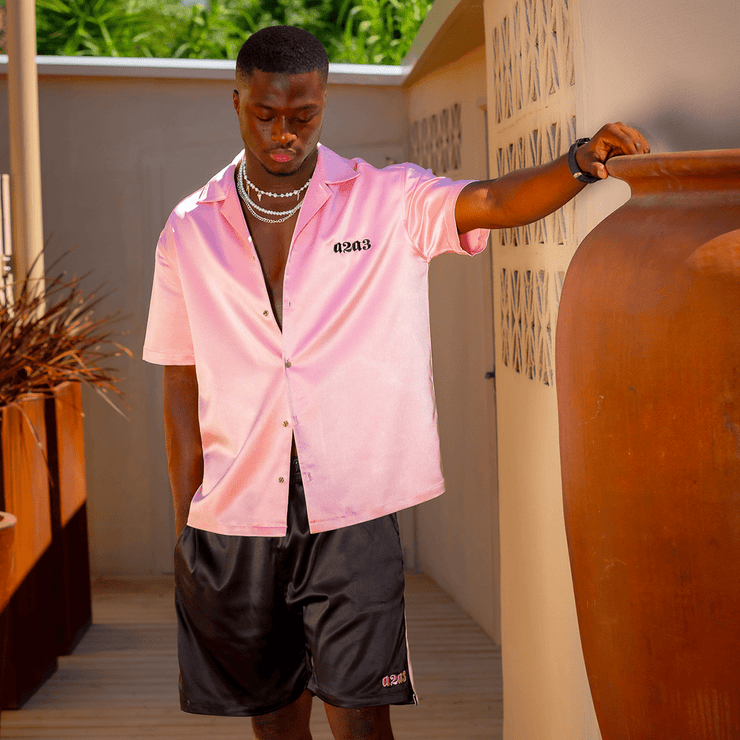 Flamingo Pink two-piece
