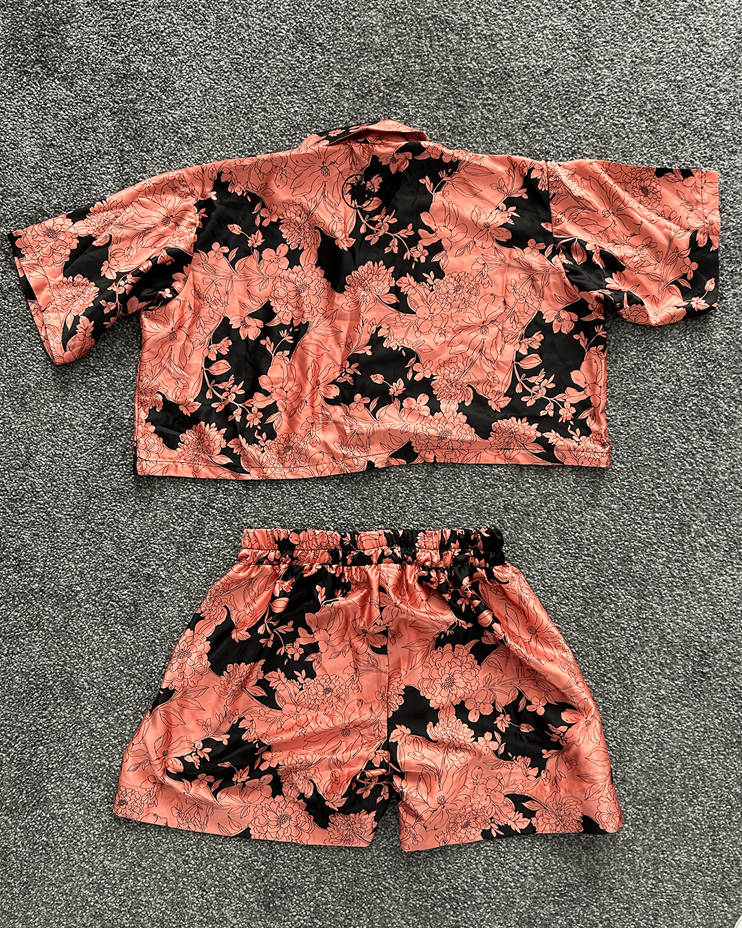 Women's Two-Piece (7 Years) - Pink Floral M
