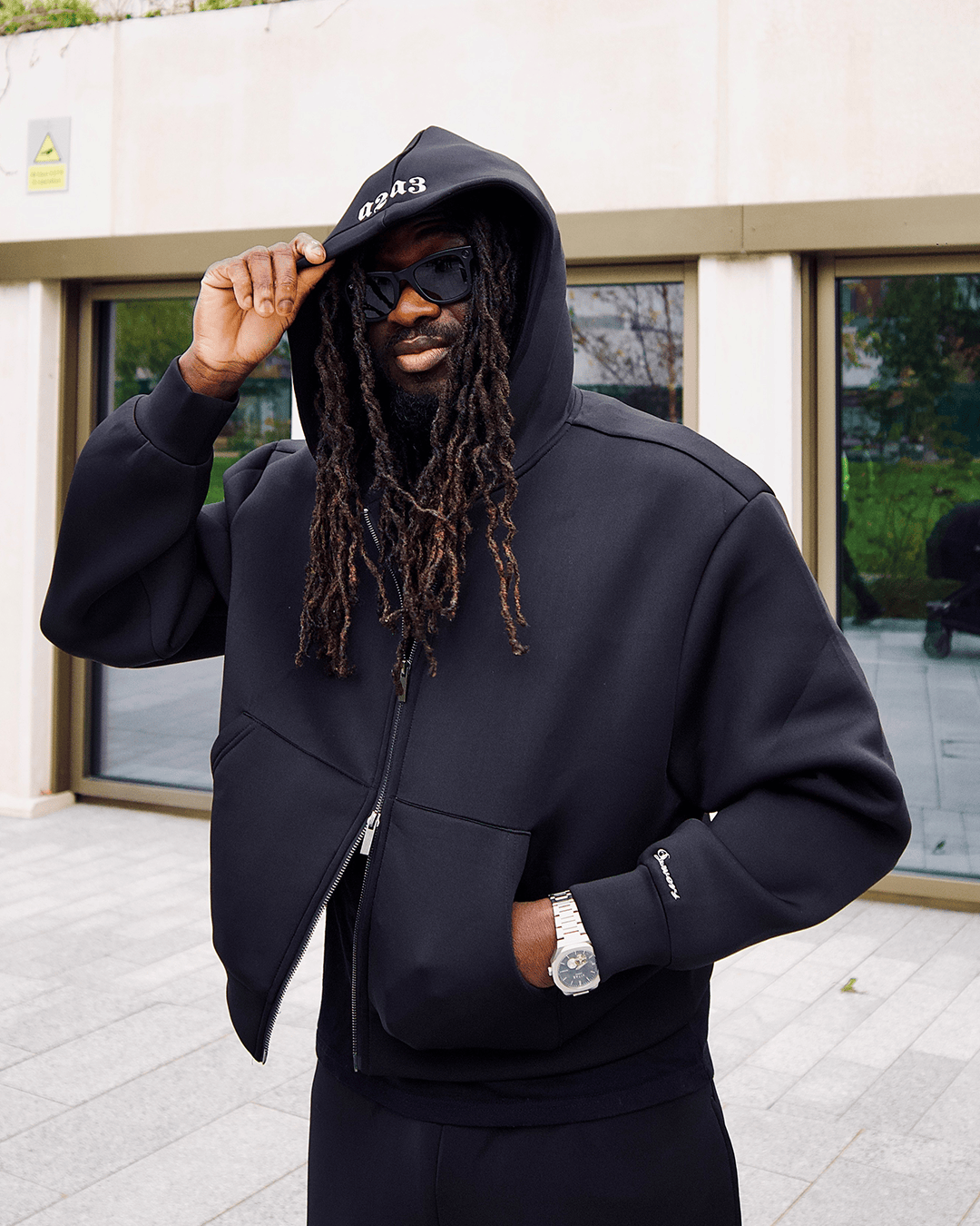 Alpha Tracksuit Panther Black - Full Tracksuit