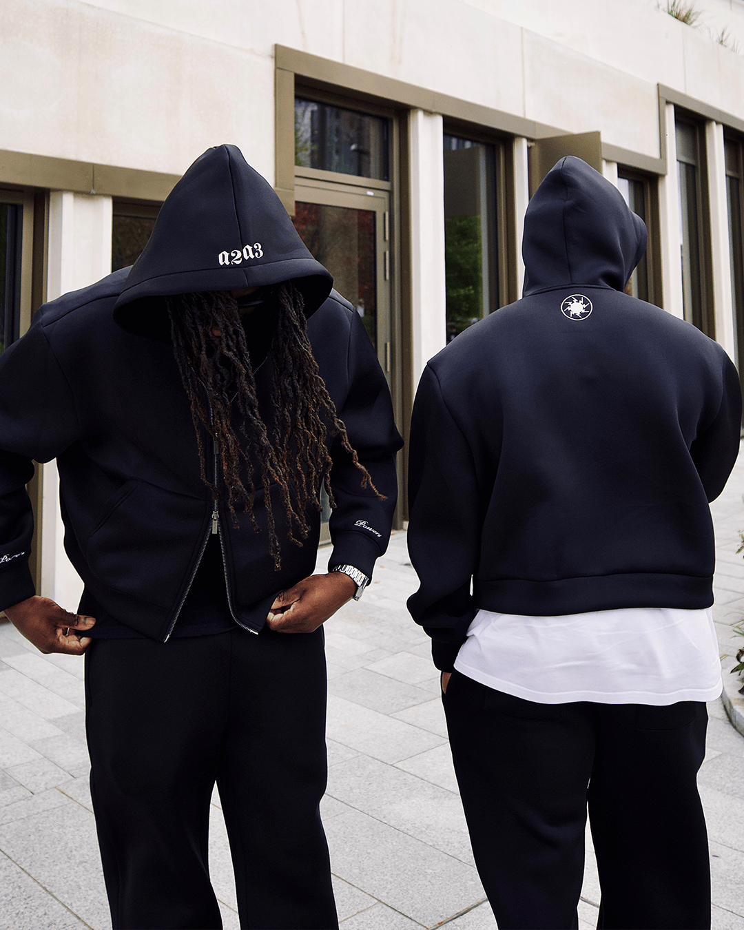 Alpha Tracksuit Panther Black - Hoodie