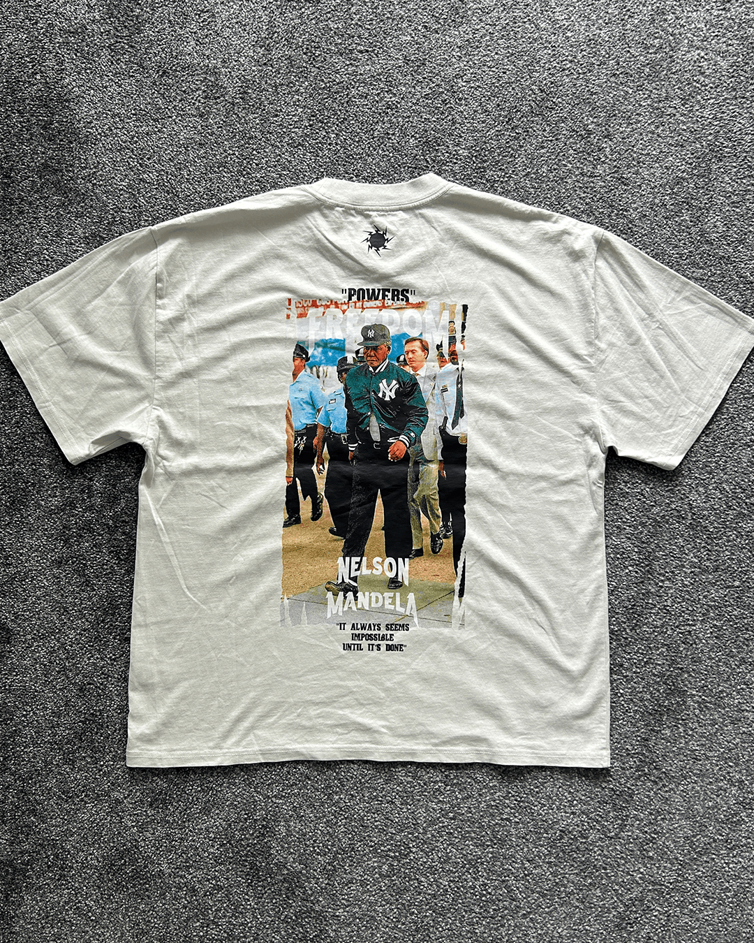 Mandela "Freedom" Tee (7 Yearrs) XL