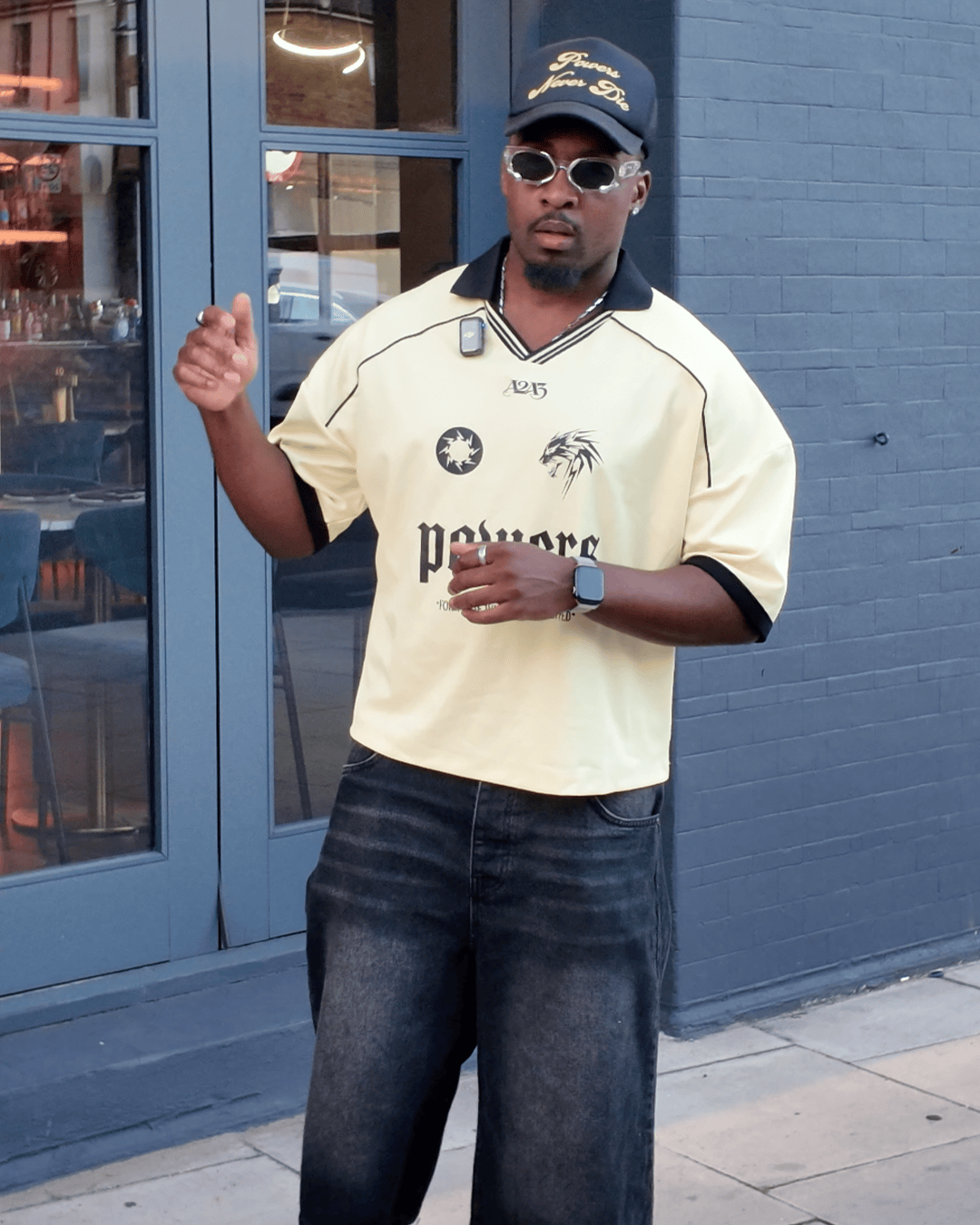 POWERS Retro Football Shirt