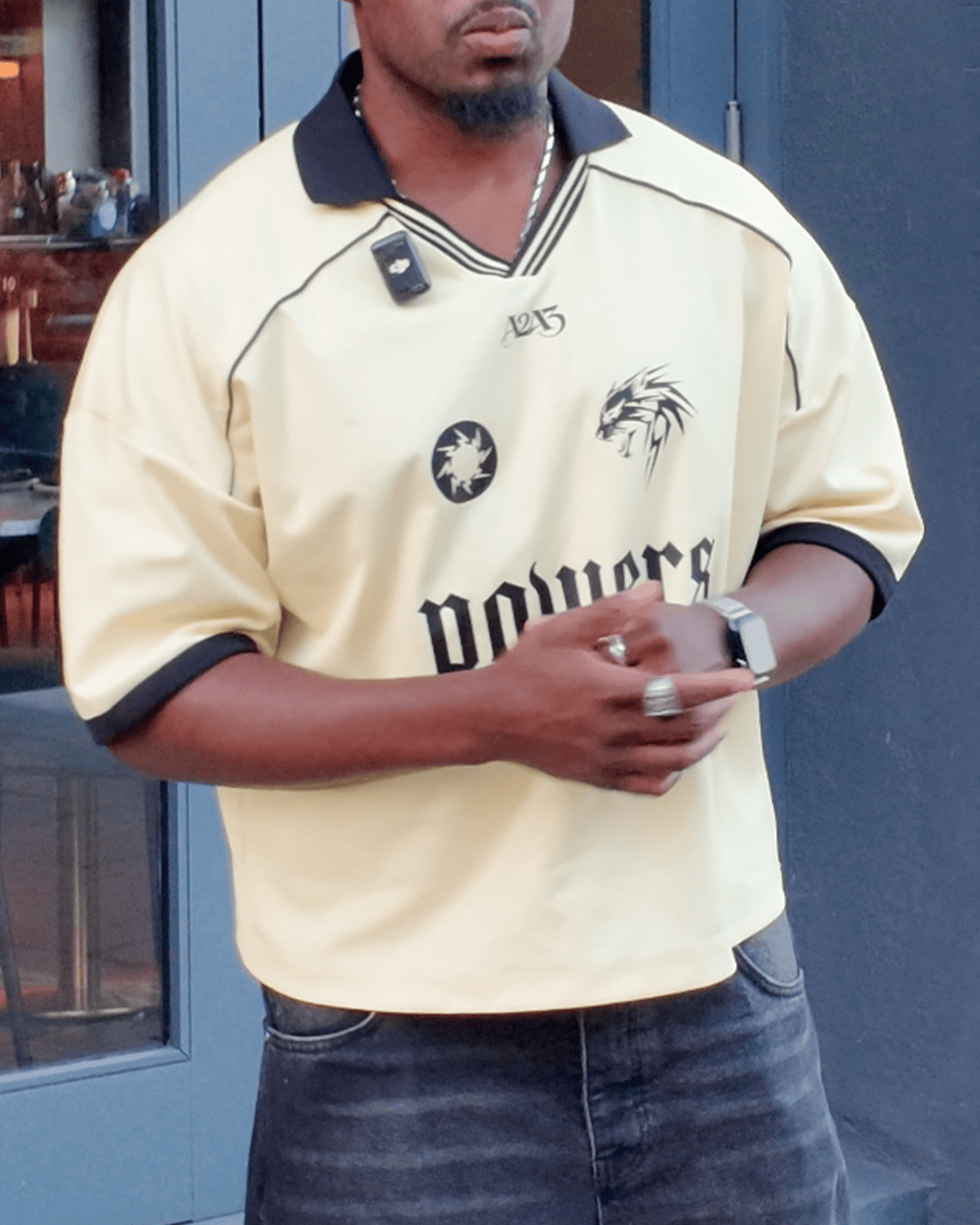 POWERS Retro Football Shirt