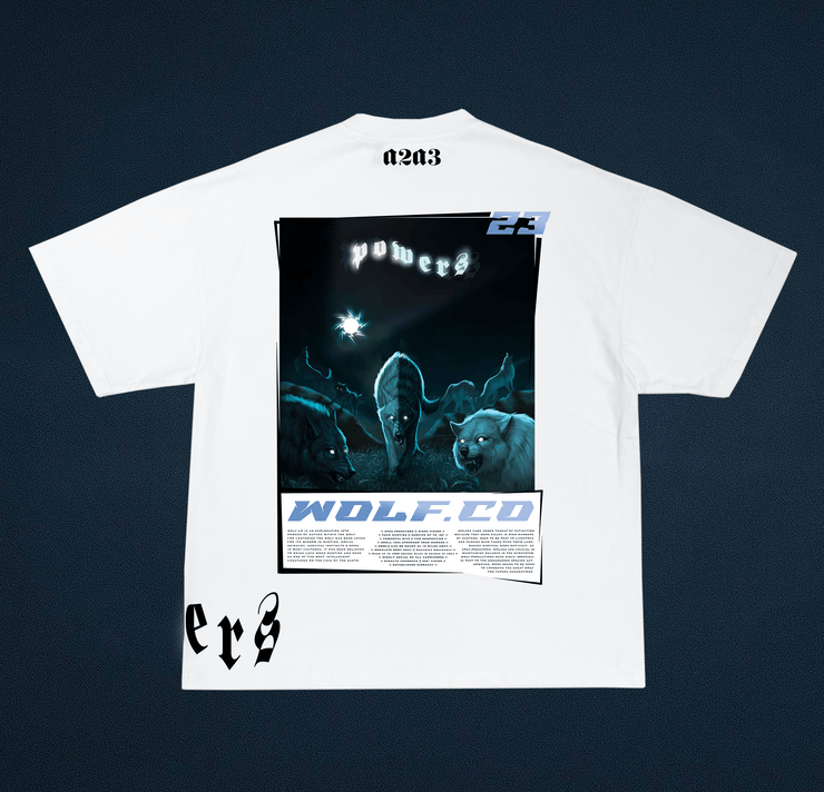 Wolf Pack Tee (White)